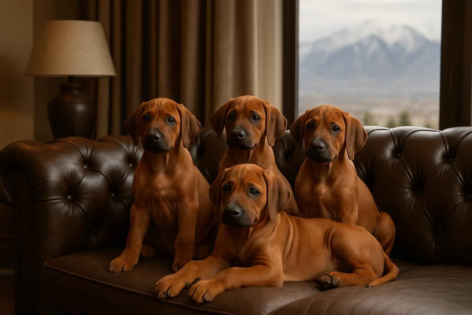 Rhodesian Ridgeback Puppies Available Now in Draper Utah