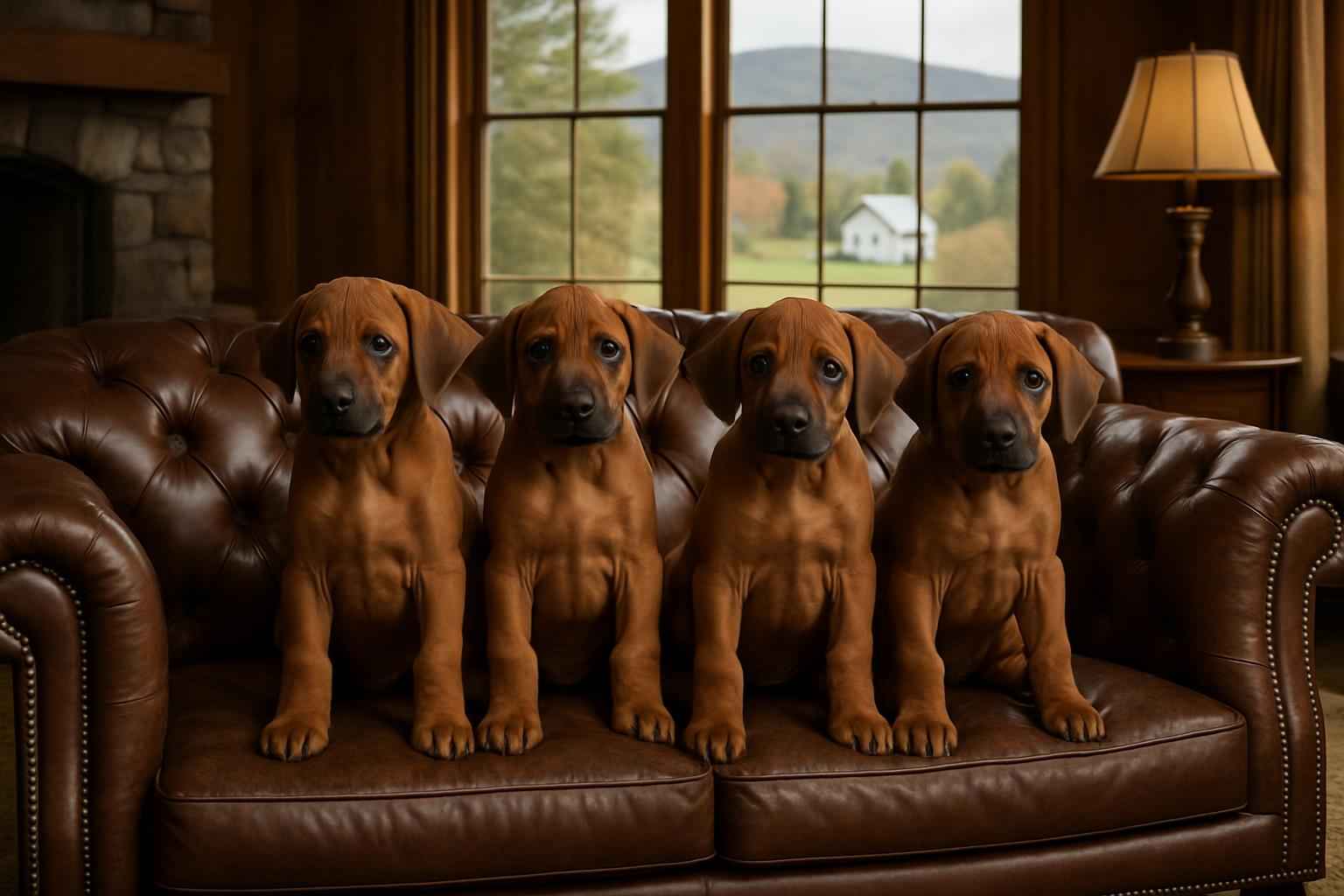 Rhodesian Ridgeback Puppies Available Now in Lyndon Vermont