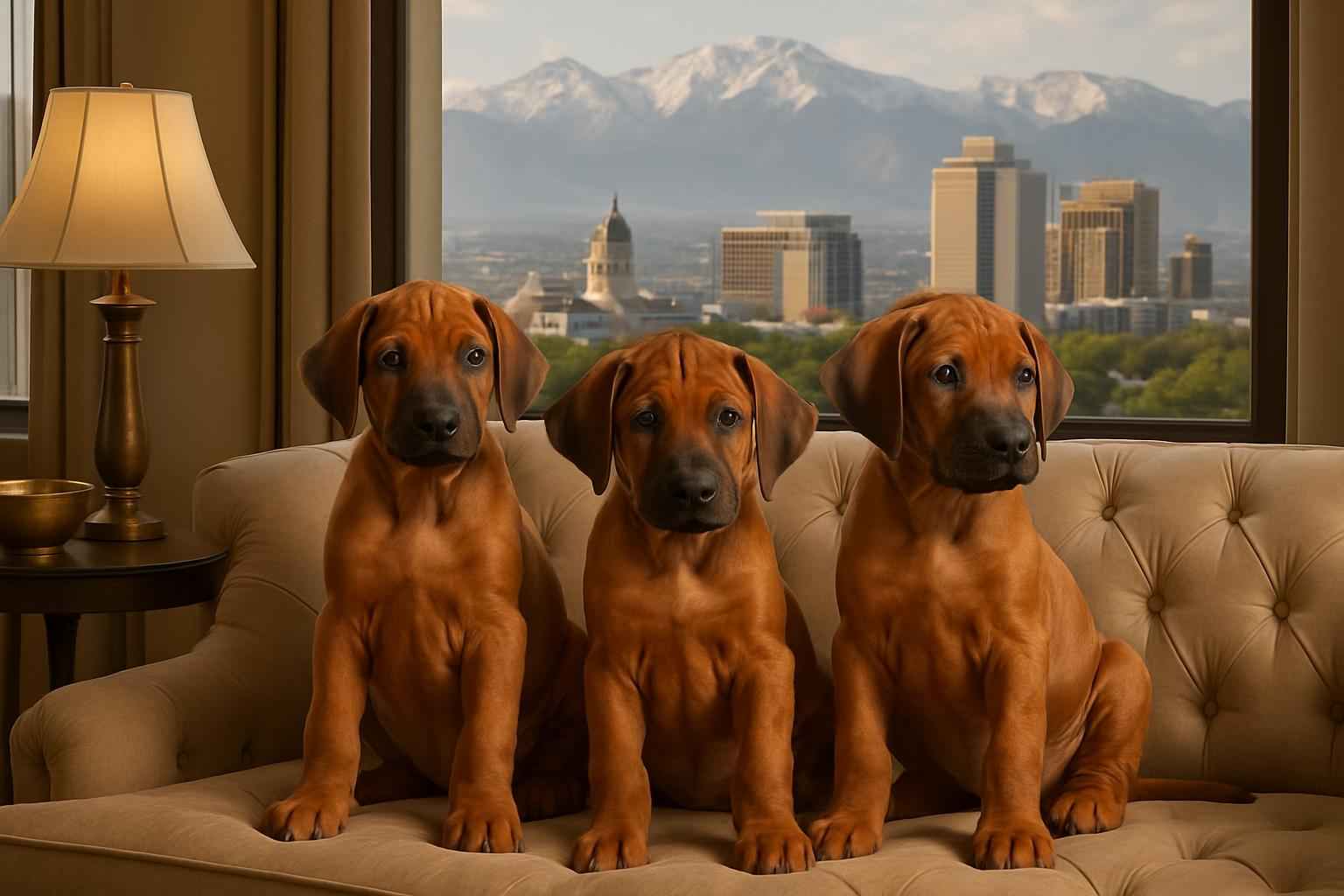 Rhodesian Ridgeback Puppies Available Now in Salt Lake City Utah
