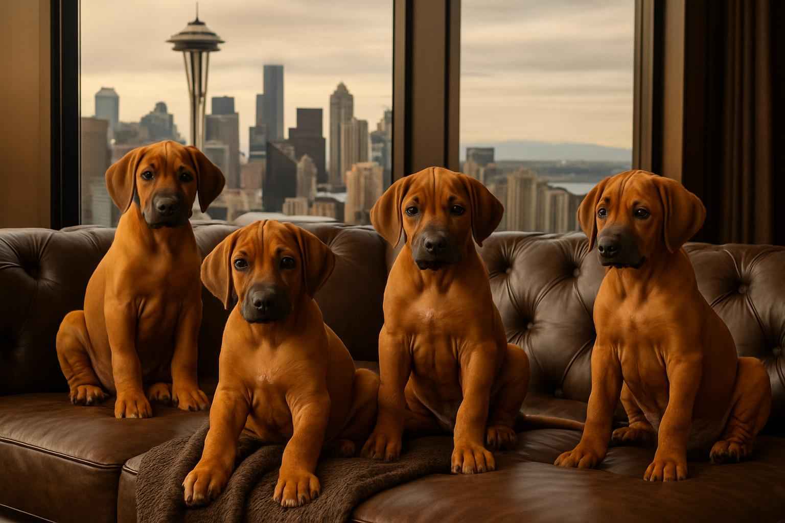 Rhodesian Ridgeback Puppies Available Now in Seattle Washington