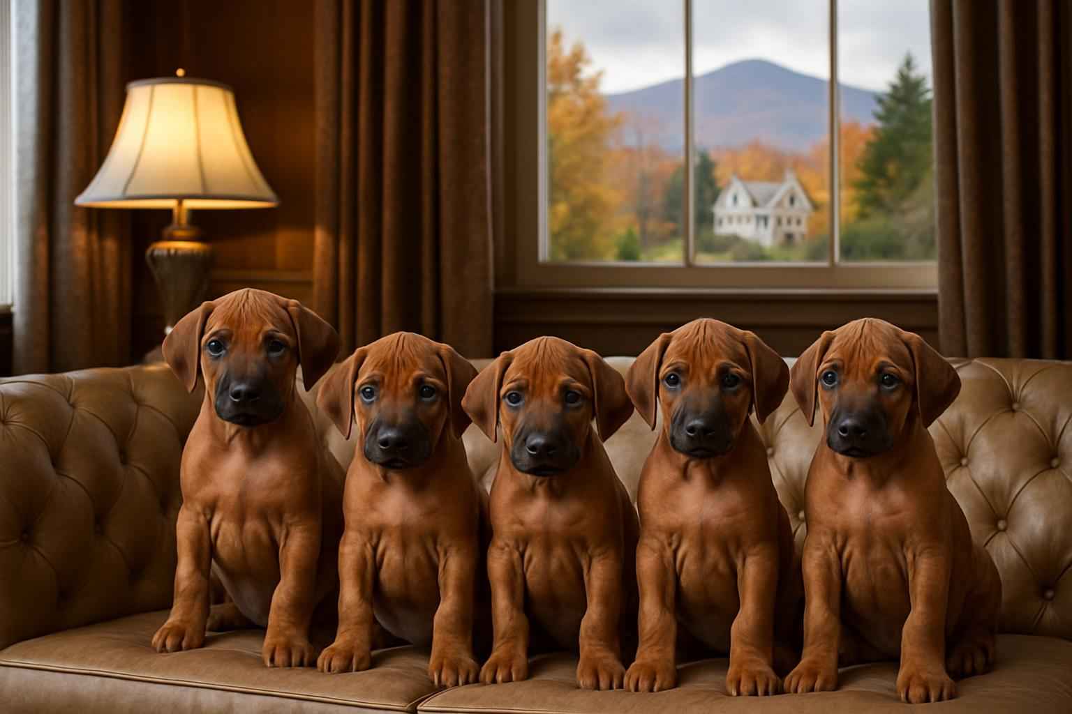 Rhodesian Ridgeback Puppies Available Now in St. Johnsbury Vermont