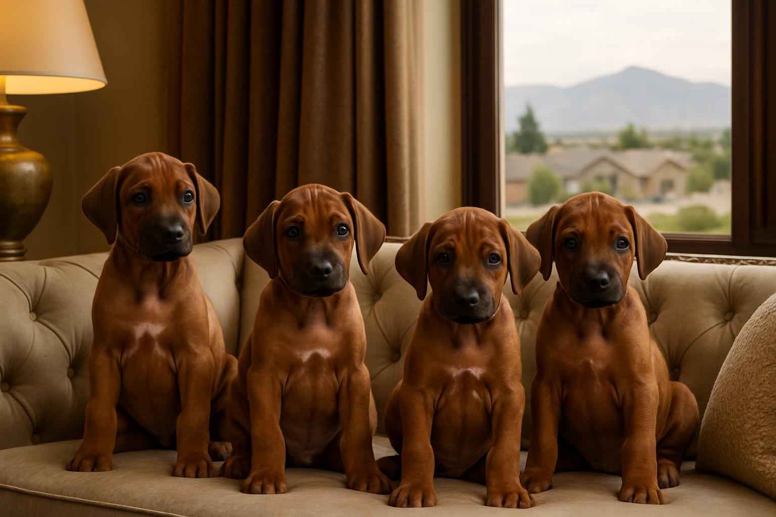 Rhodesian Ridgeback Puppies Available Now in West Jordan Utah