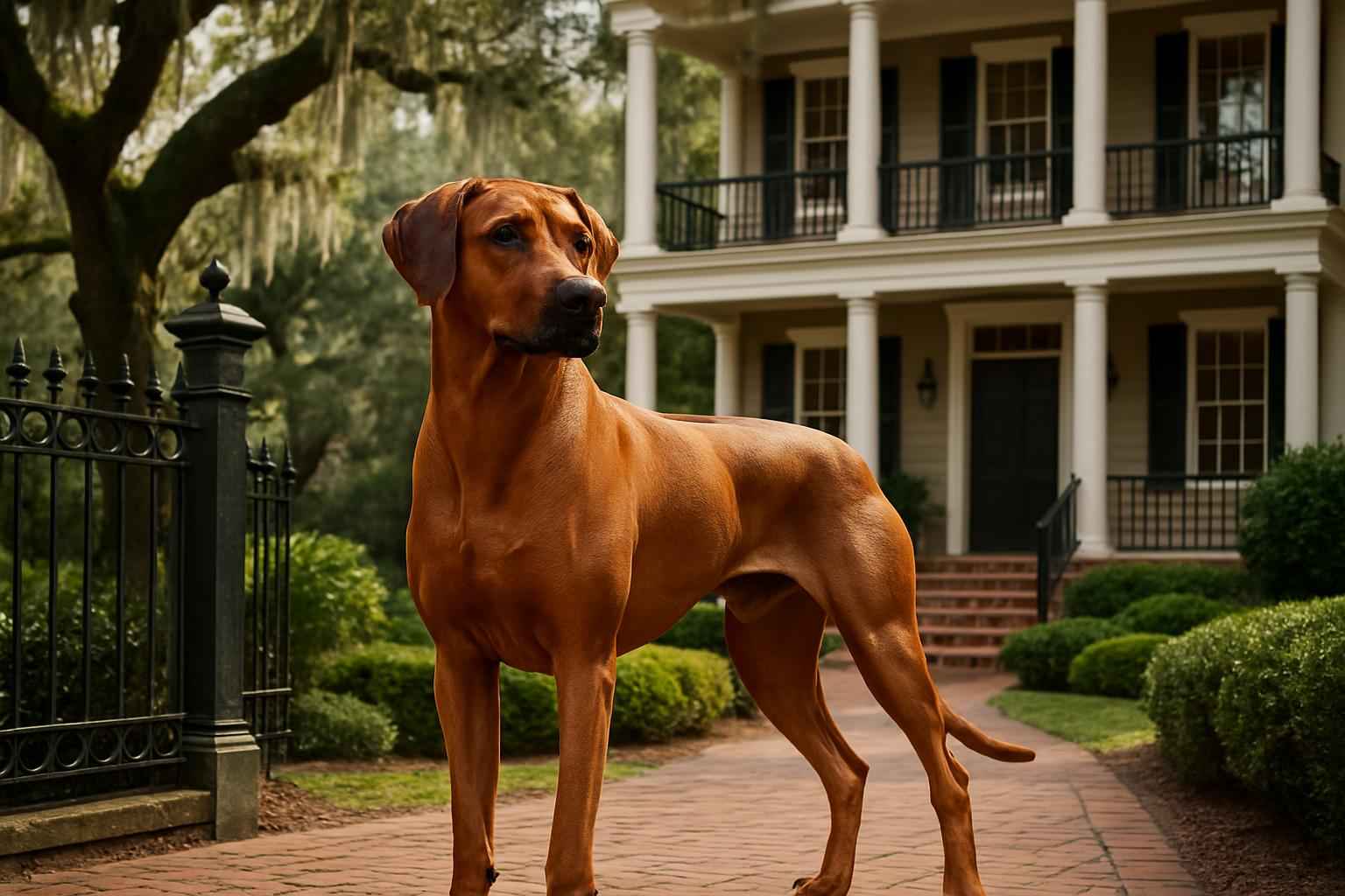 Rhodesian Ridgeback Stud Services in Mount Pleasant South Carolina