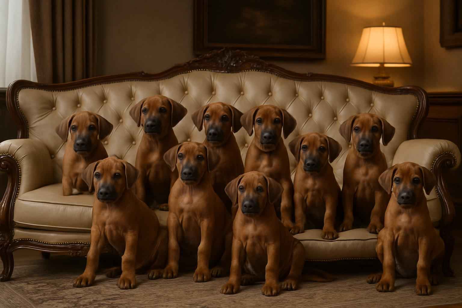 Current Rhodesian Ridgeback Litter For Sale in Beloit Wisconsin