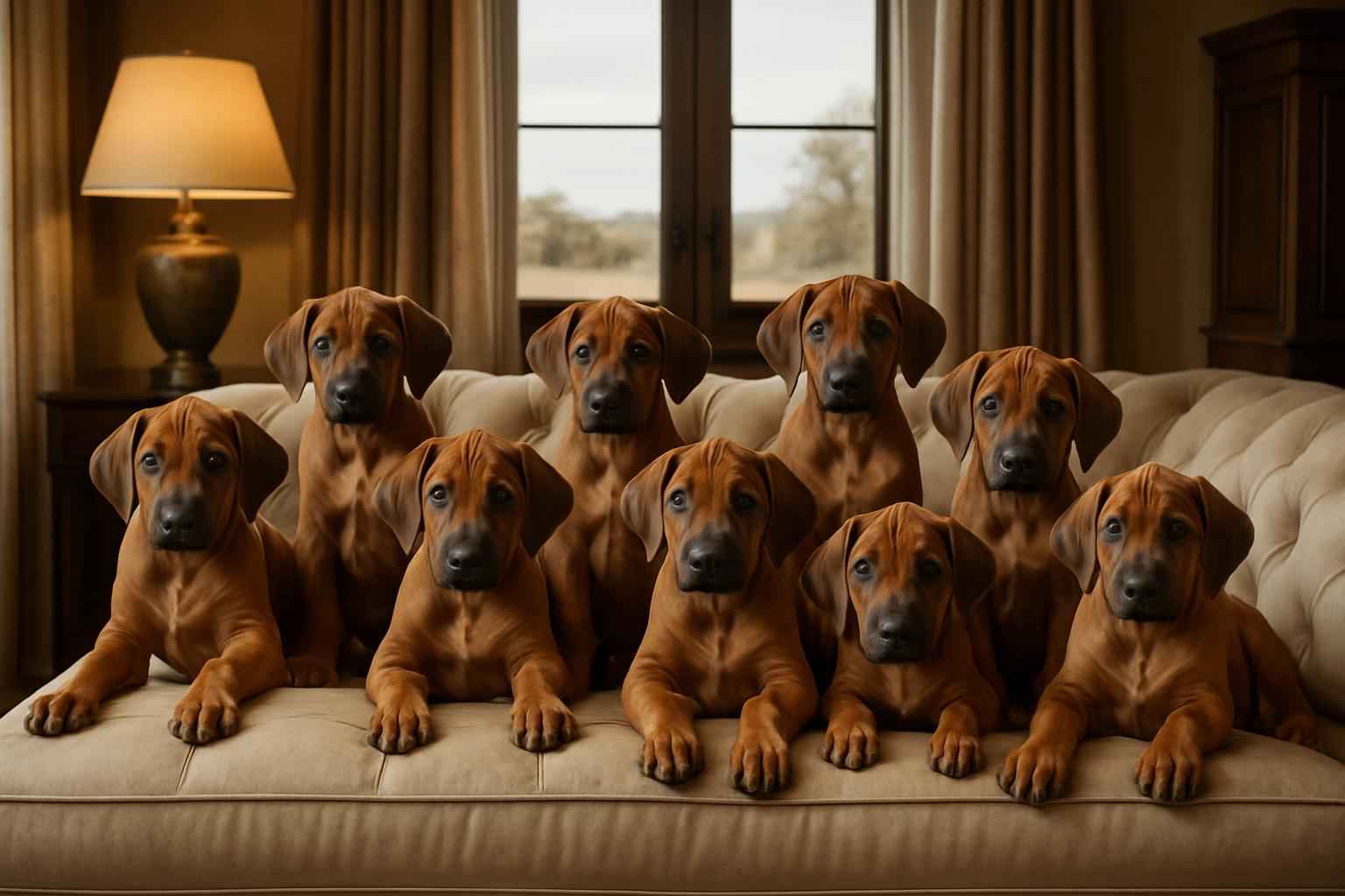 Current Rhodesian Ridgeback Litter For Sale in Cheyenne Wyoming