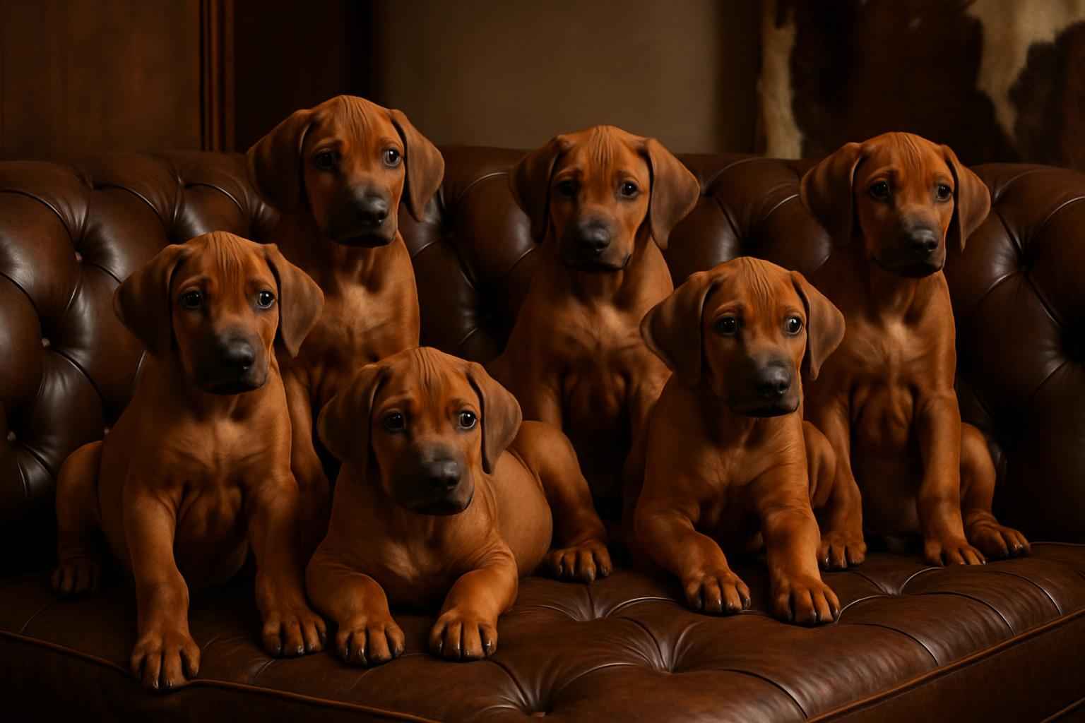Current Rhodesian Ridgeback Litter For Sale in Douglas Wyoming