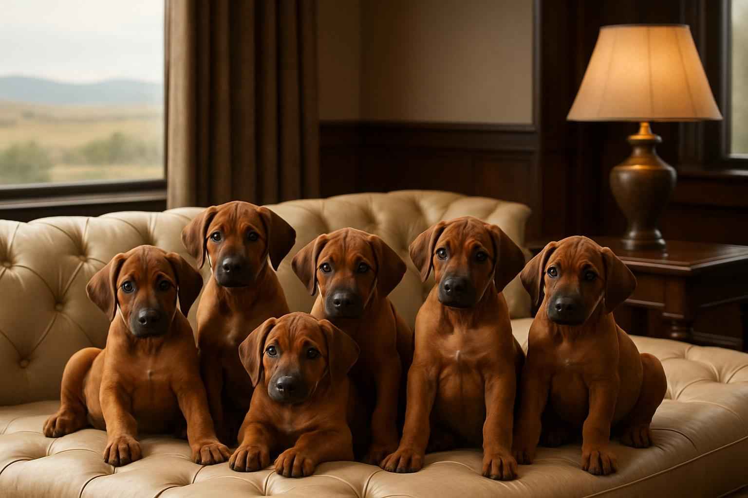 Current Rhodesian Ridgeback Litter For Sale in Gillette Wyoming