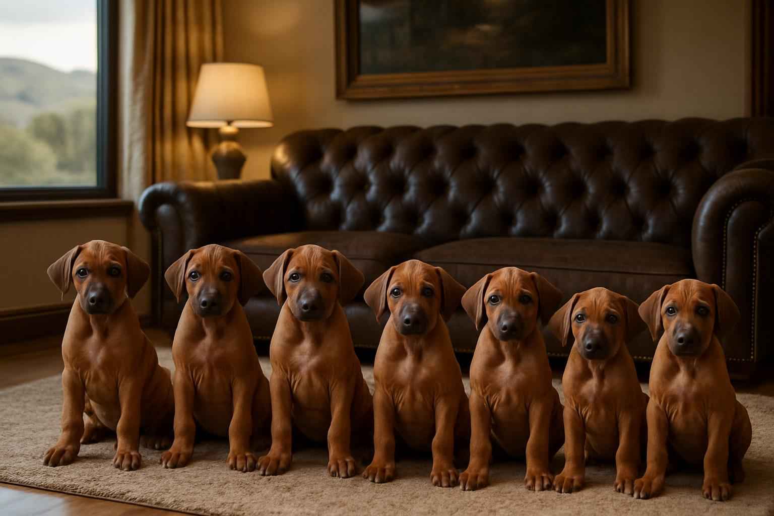Current Rhodesian Ridgeback Litter For Sale in Green River Wyoming