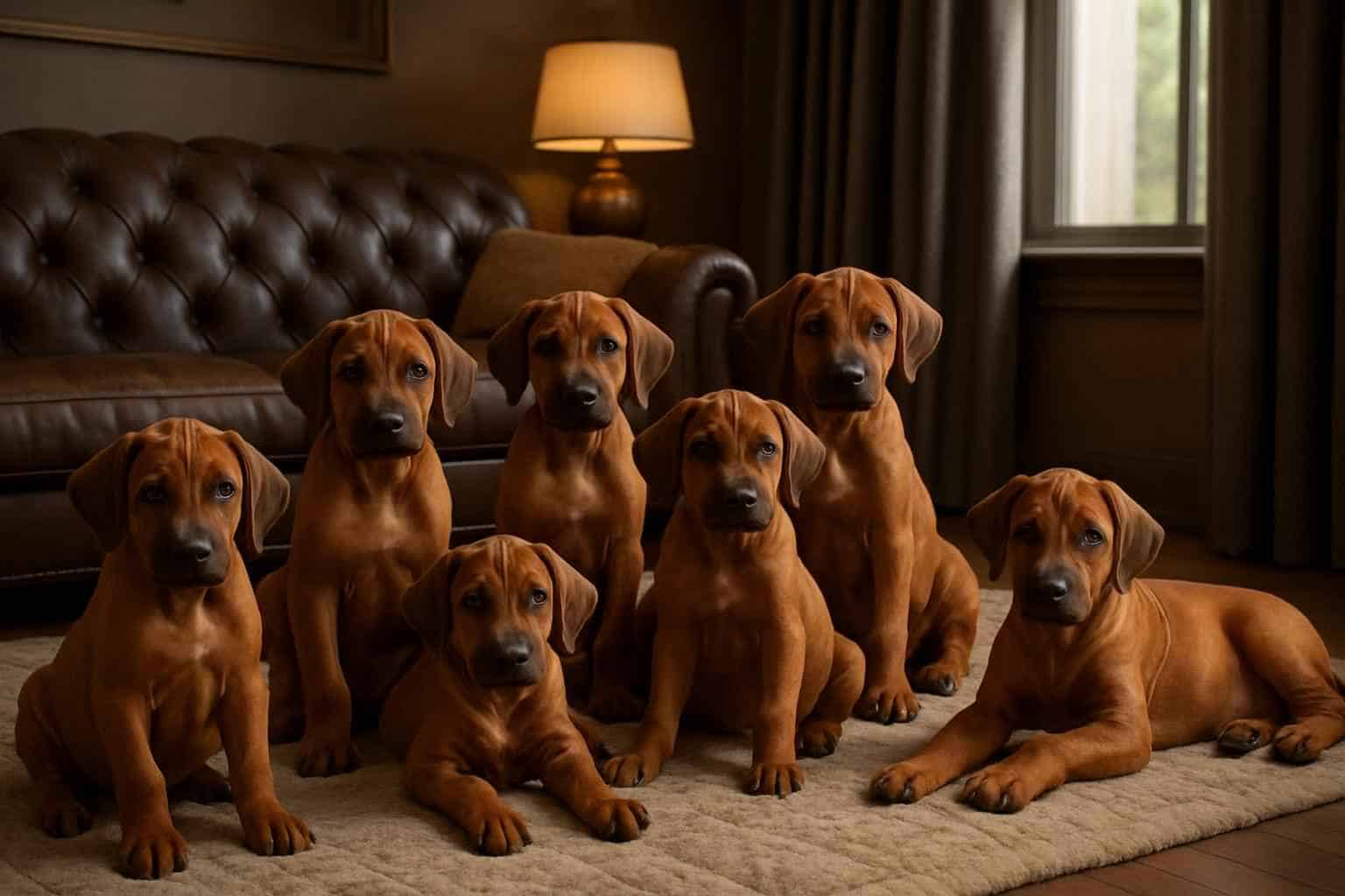 Current Rhodesian Ridgeback Litter For Sale in La Crosse Wisconsin
