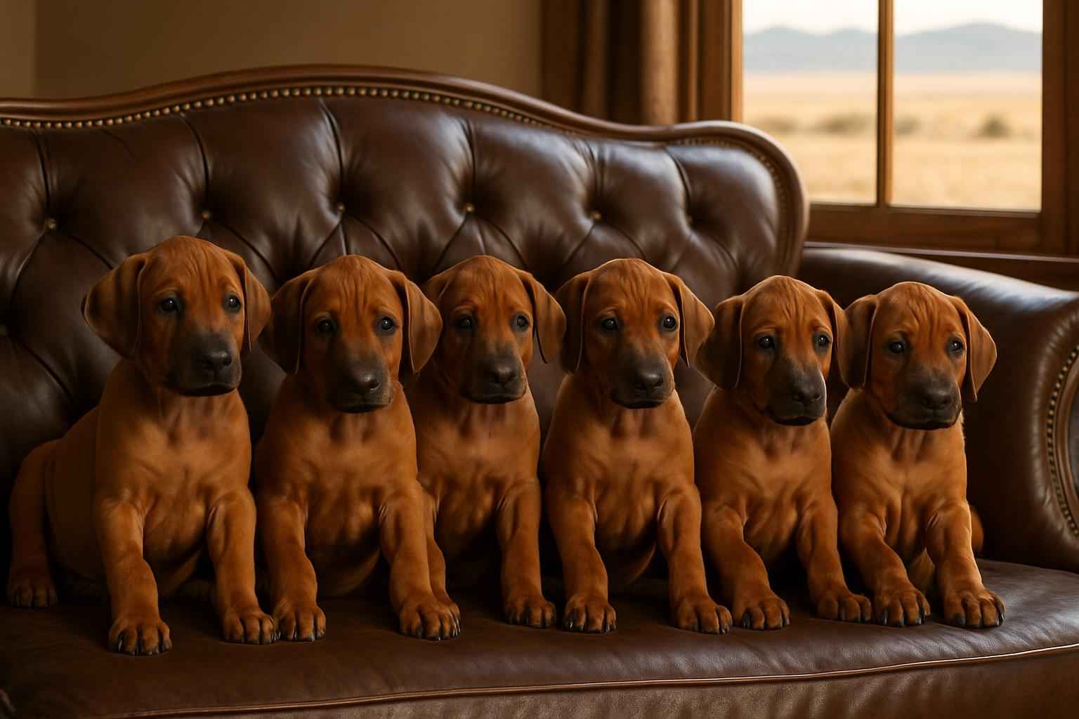 Current Rhodesian Ridgeback Litter For Sale in Laramie Wyoming