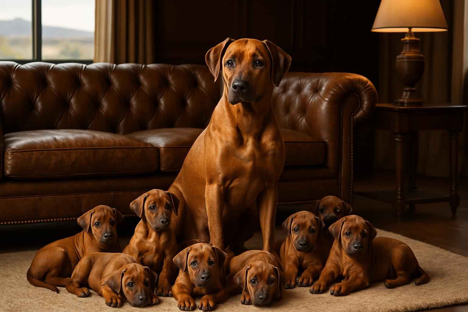 Current Rhodesian Ridgeback Litter For Sale in Rawlins Wyoming