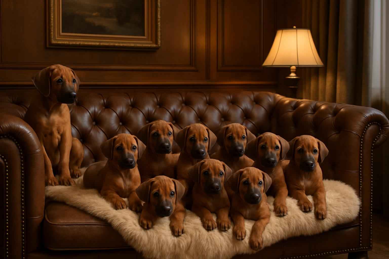 Current Rhodesian Ridgeback Litter For Sale in Sheridan Wyoming
