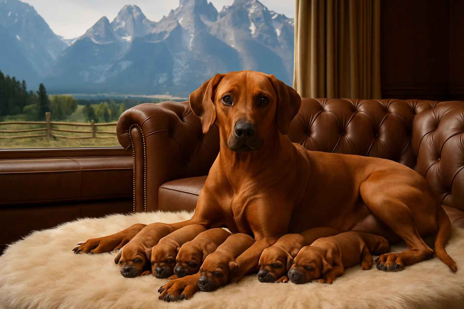 Future Rhodesian Ridgeback Litter For Sale in Jackson Wyoming