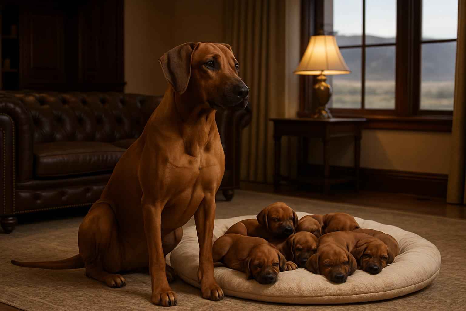 Future Rhodesian Ridgeback Litter For Sale in Powell Wyoming