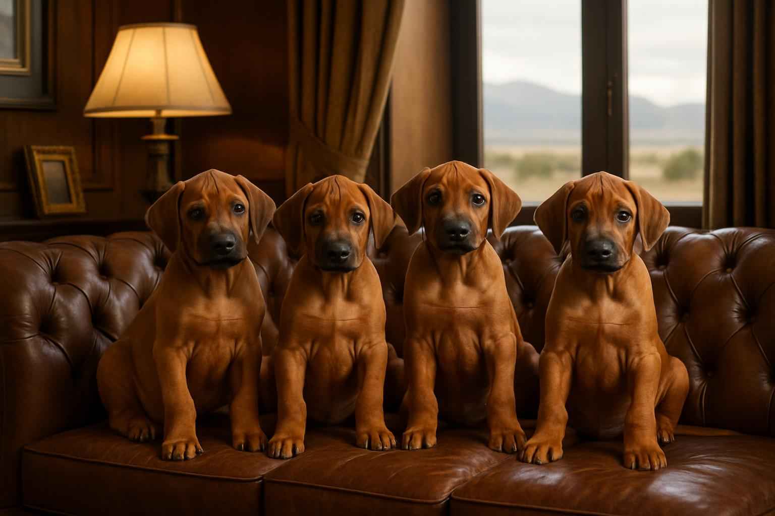 Rhodesian Ridgeback Puppies Available Now in Casper Wyoming