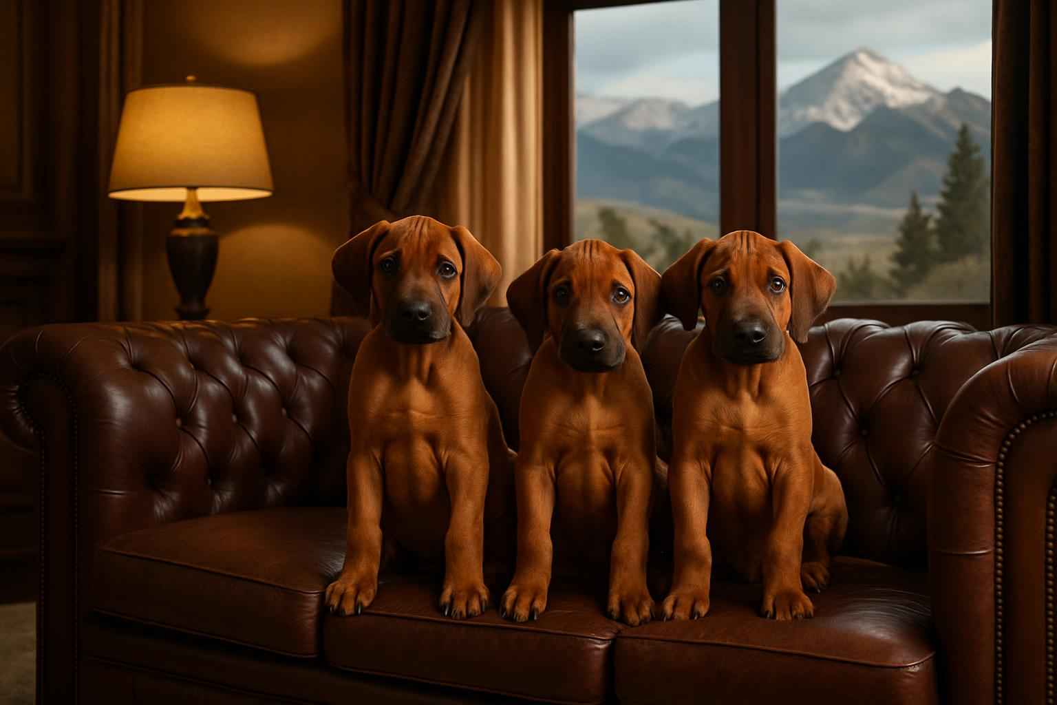 Rhodesian Ridgeback Puppies Available Now in Cody Wyoming