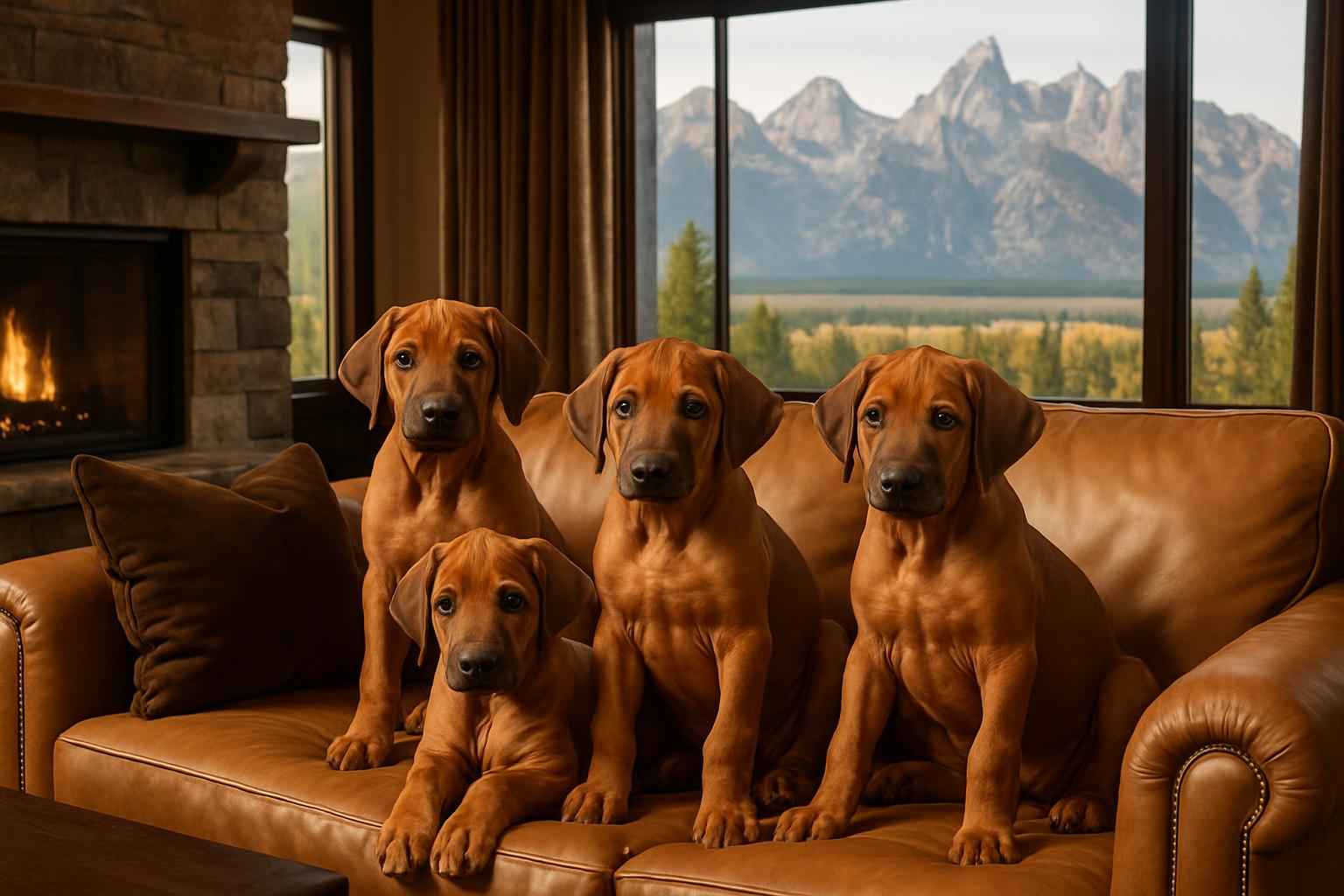 Rhodesian Ridgeback Puppies Available Now in Jackson Wyoming