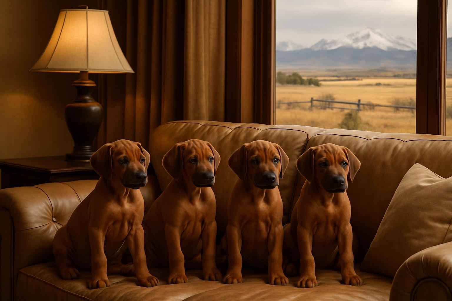 Rhodesian Ridgeback Puppies Available Now in Ranchettes Wyoming