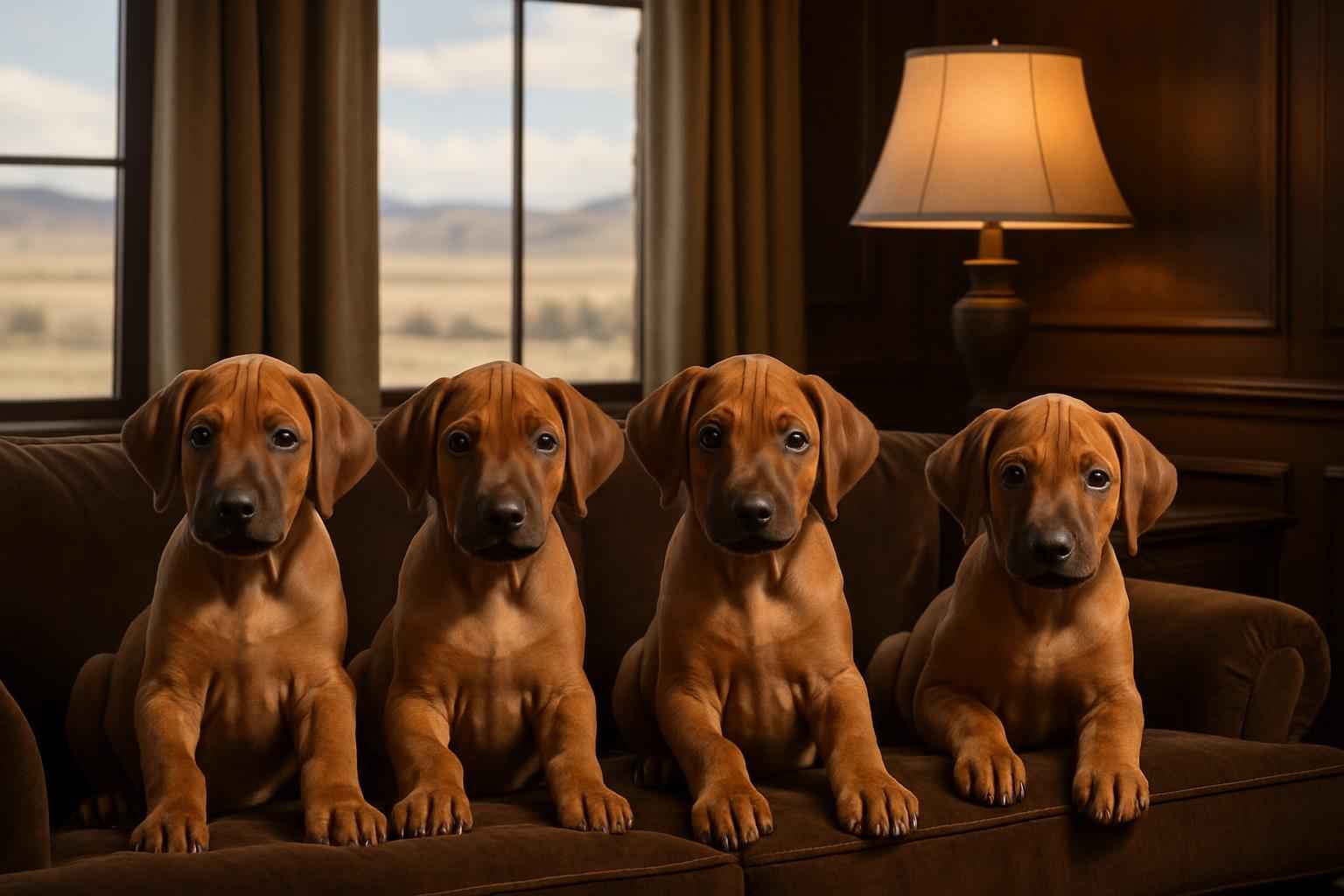 Rhodesian Ridgeback Puppies Available Now in Rawlins Wyoming