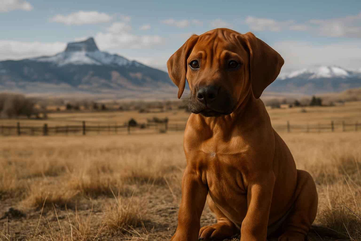 Rhodesian Ridgeback Puppy for Sale in Cody Wyoming