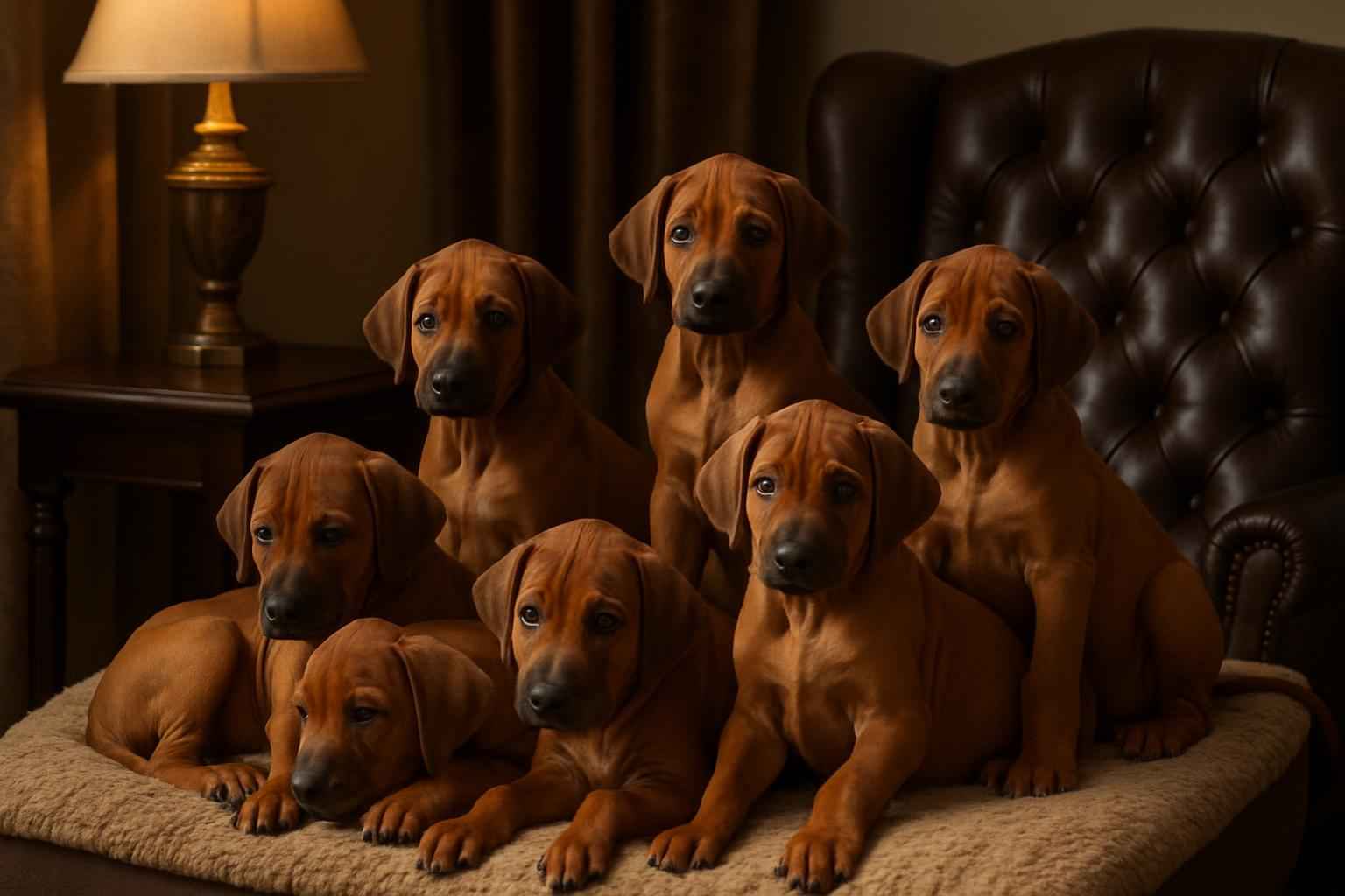 Current Rhodesian Ridgeback Litter For Sale in Alabaster Alabama