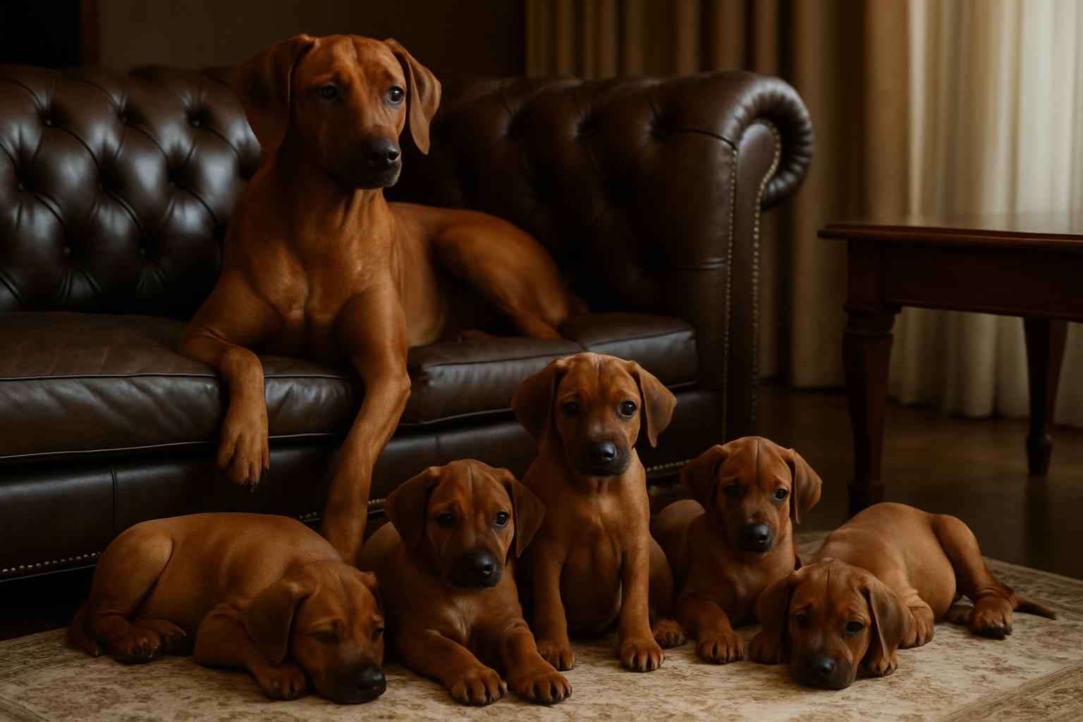 Current Rhodesian Ridgeback Litter For Sale in Anaheim California