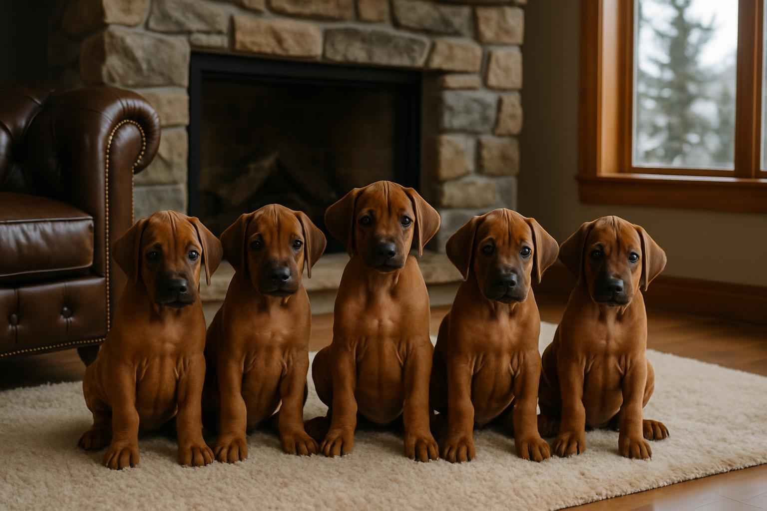 Current Rhodesian Ridgeback Litter For Sale in Badger Alaska