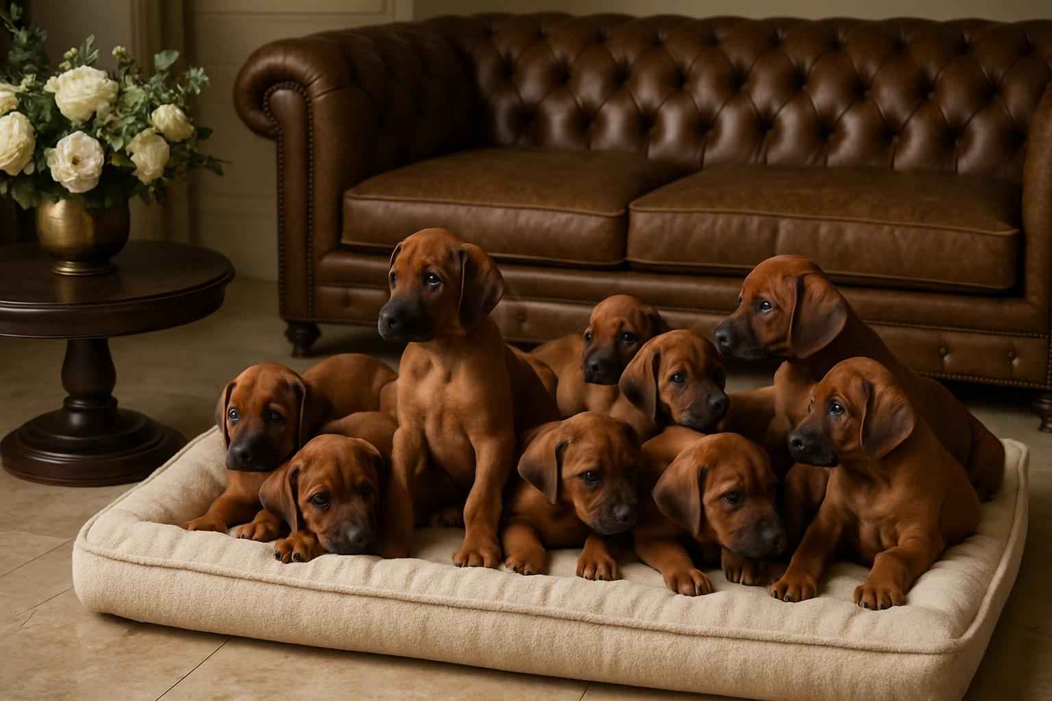 Current Rhodesian Ridgeback Litter For Sale in Bakersfield California