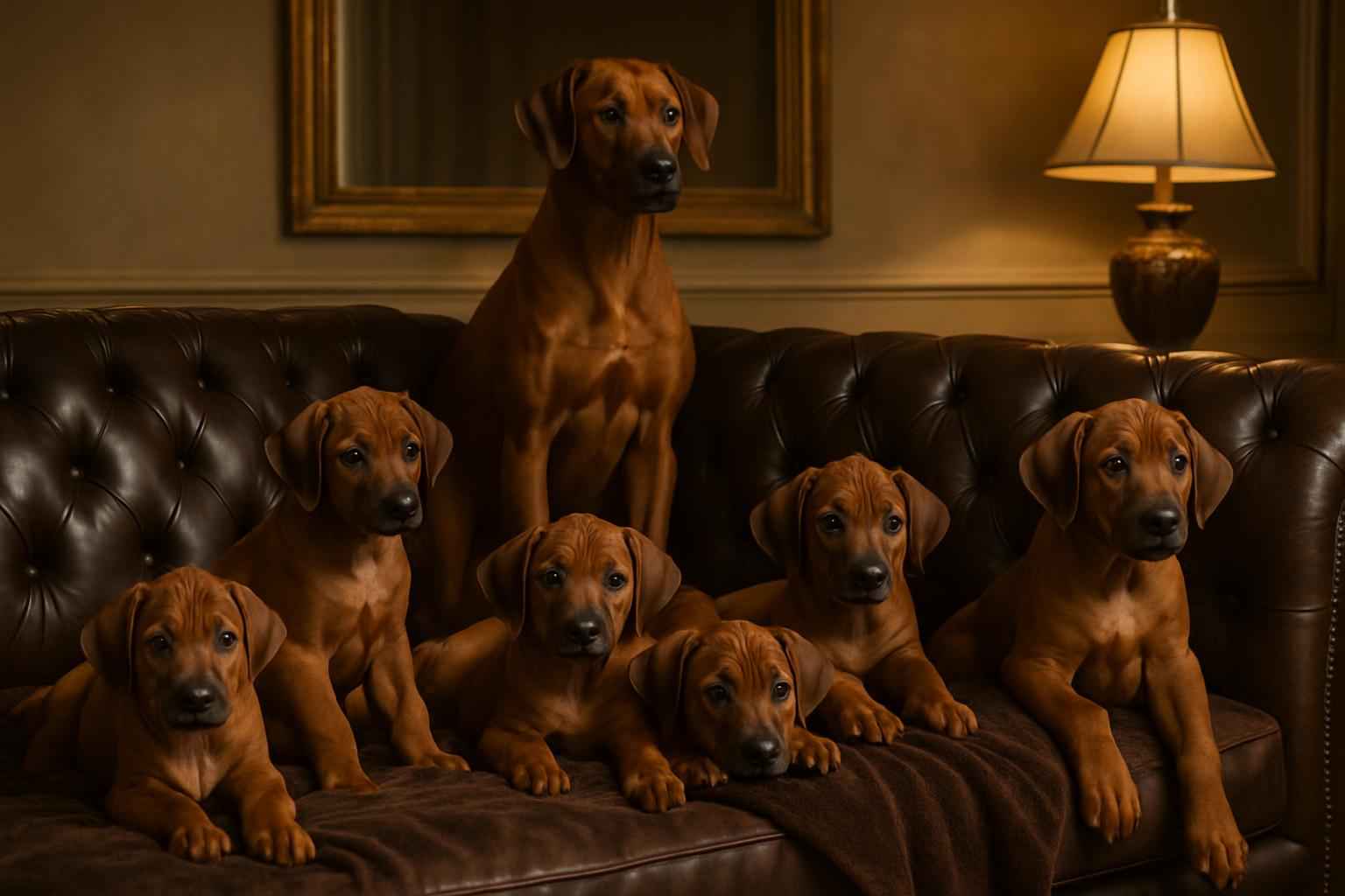 Current Rhodesian Ridgeback Litter For Sale in Bentonville Arkansas