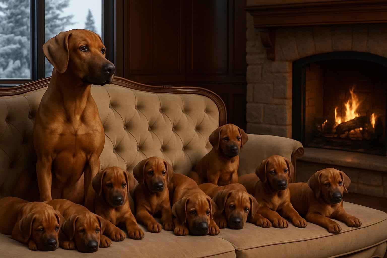 Current Rhodesian Ridgeback Litter For Sale in Bethel Alaska