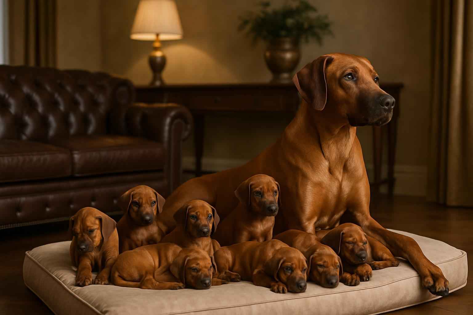 Current Rhodesian Ridgeback Litter For Sale in Cabot Arkansas