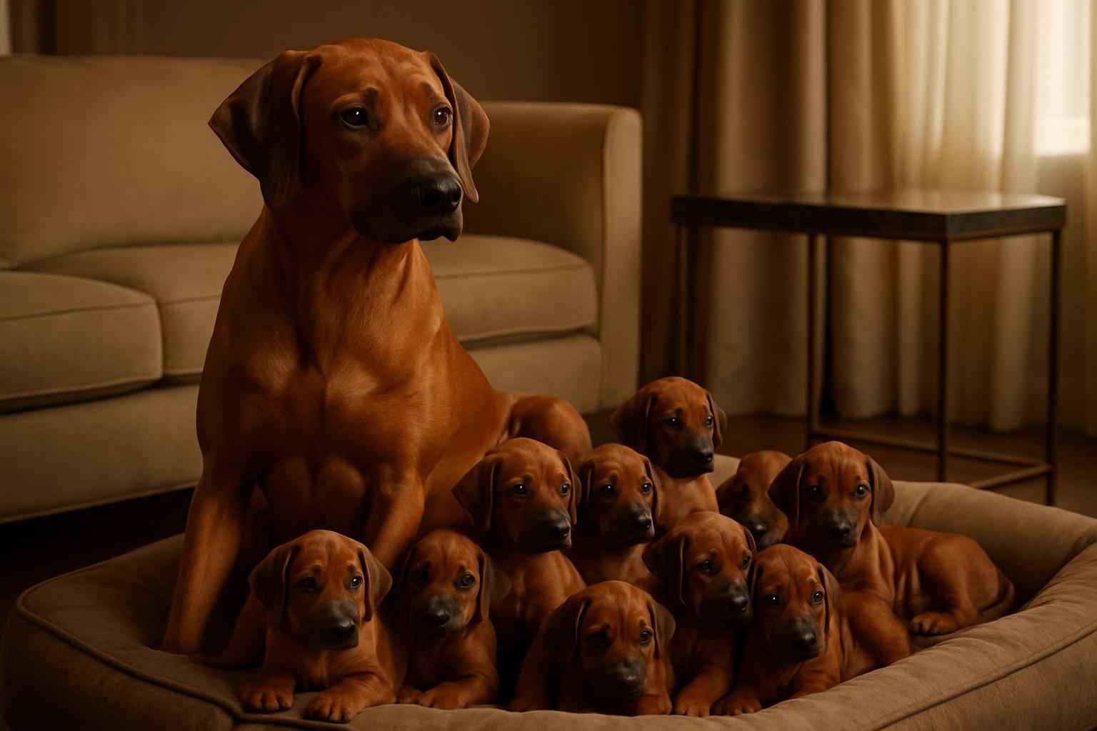 Current Rhodesian Ridgeback Litter For Sale in Chula Vista California