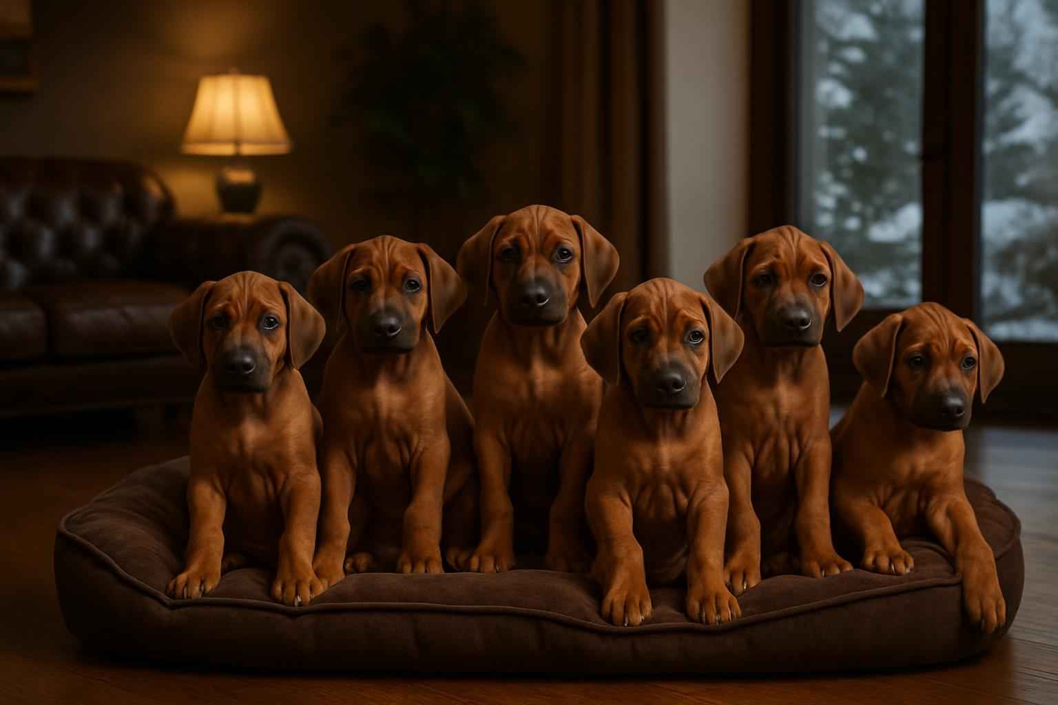 Current Rhodesian Ridgeback Litter For Sale in College Alaska