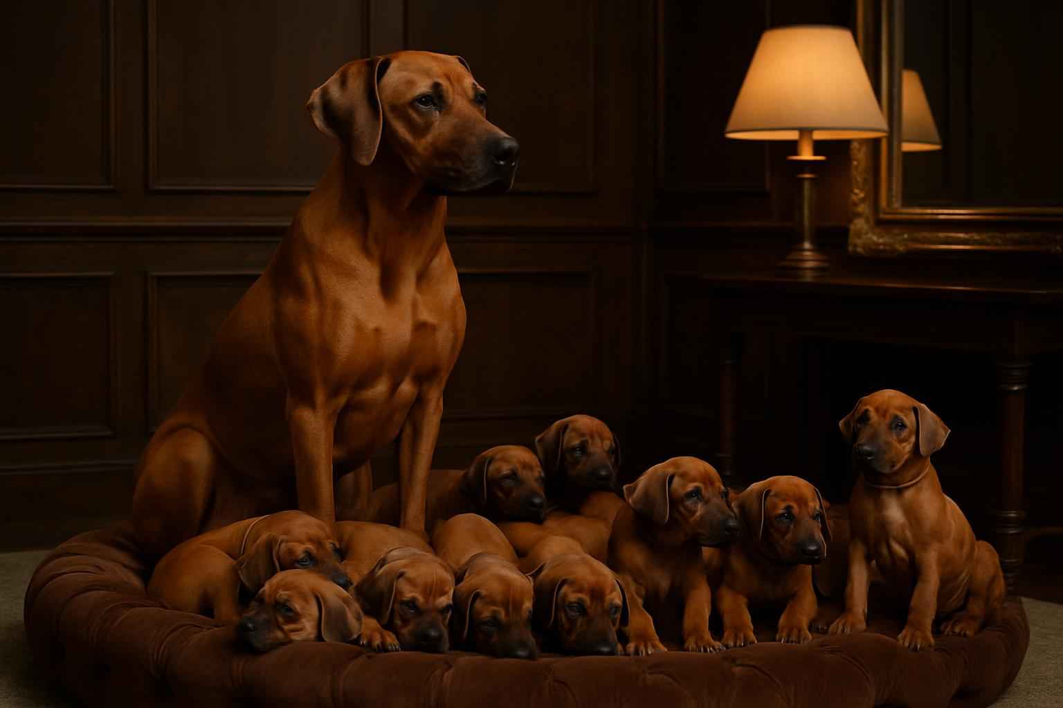 Current Rhodesian Ridgeback Litter For Sale in Dothan Alabama