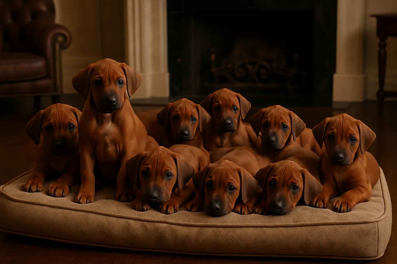 Current Rhodesian Ridgeback Litter For Sale in Hoover Alabama