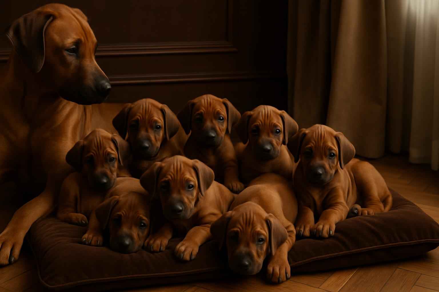 Current Rhodesian Ridgeback Litter for Sale in Jacksonville Arkansas