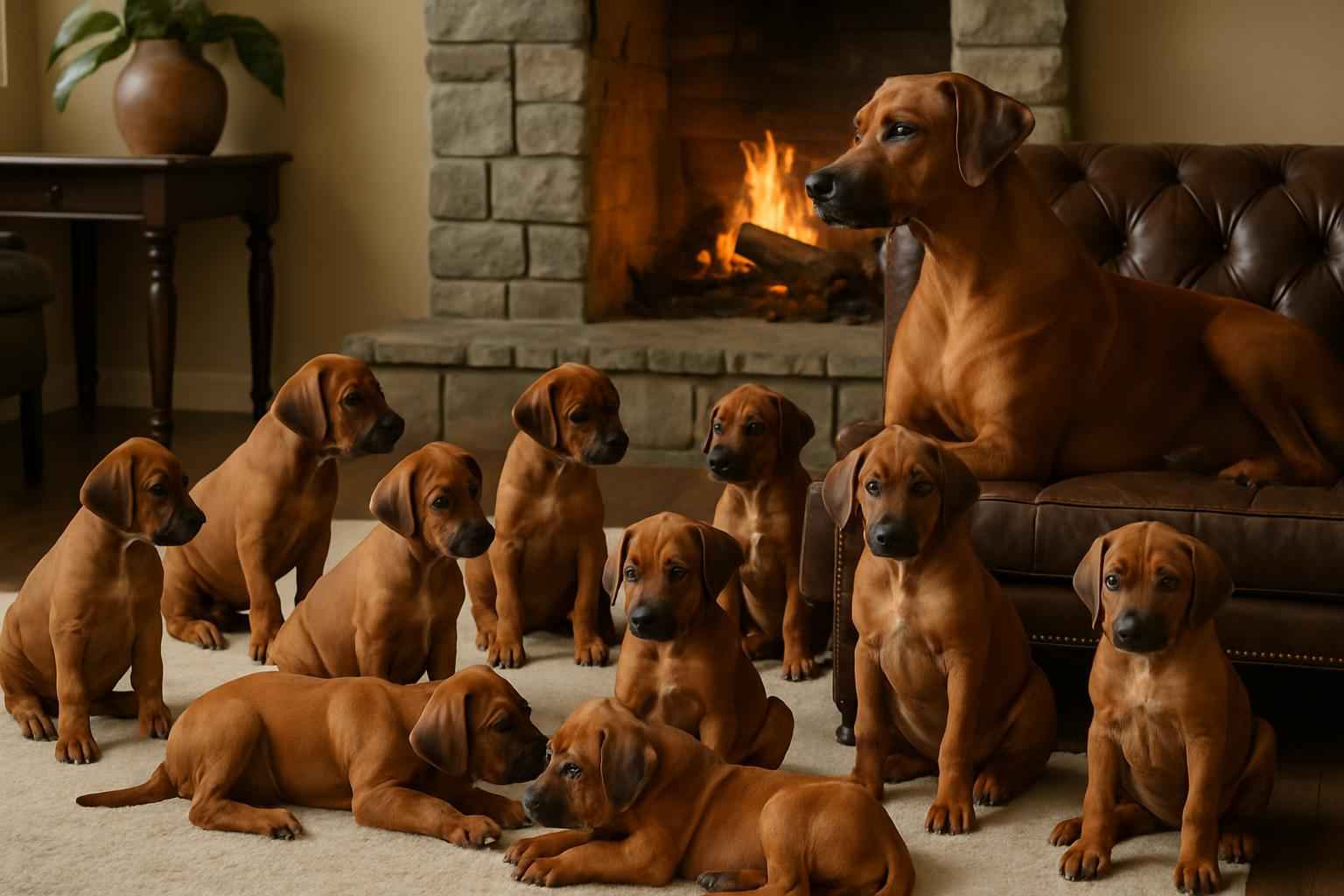 Current Rhodesian Ridgeback Litter For Sale in Kenai Alaska