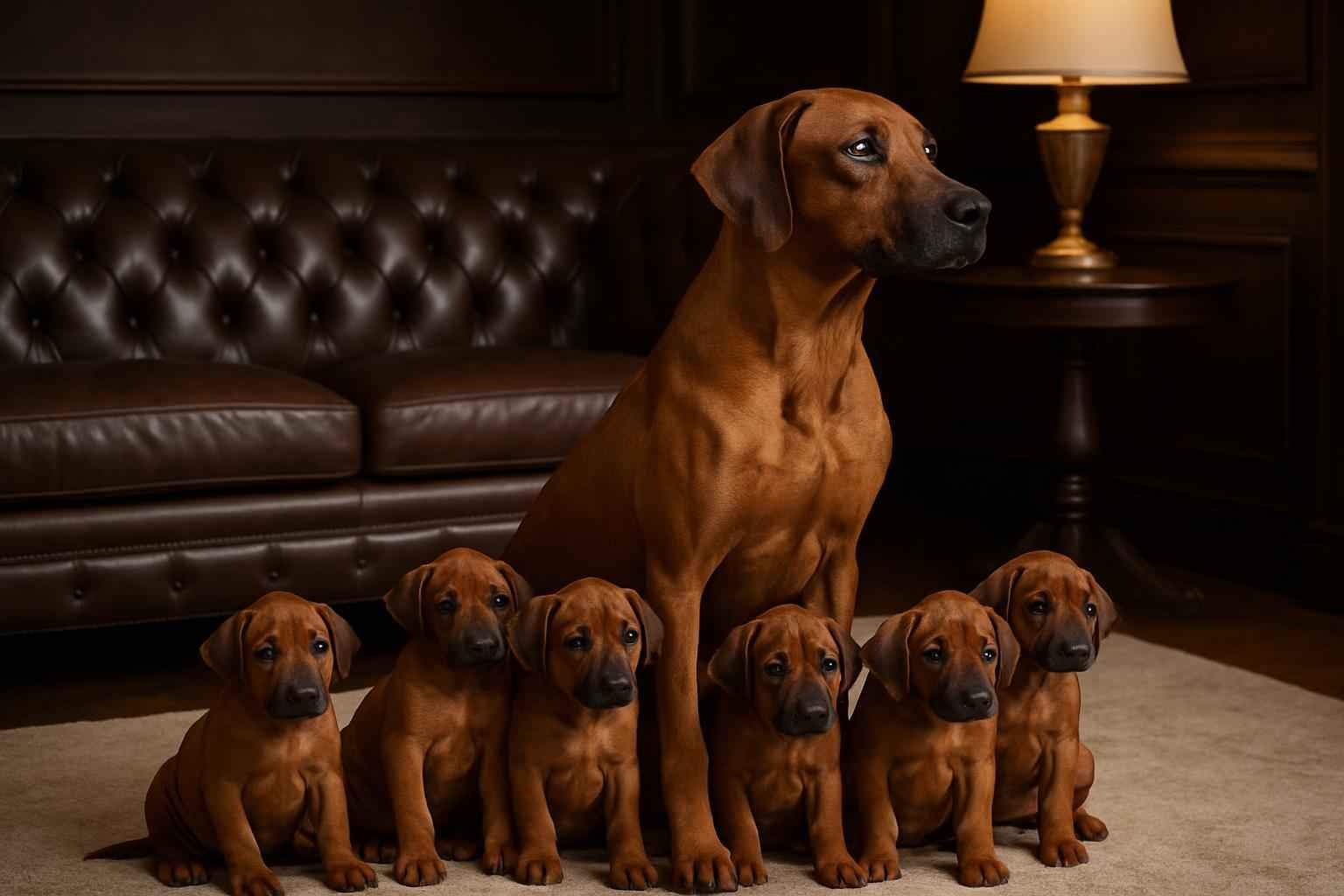 Current Rhodesian Ridgeback Litter For Sale in Madison Alabama