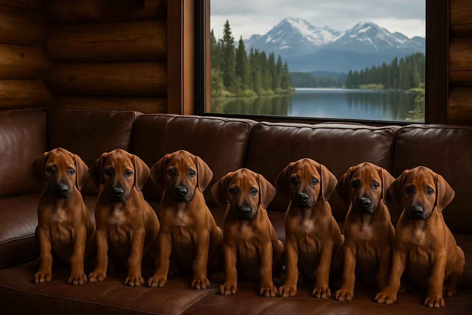 Current Rhodesian Ridgeback Litter For Sale in Meadow Lakes Alaska
