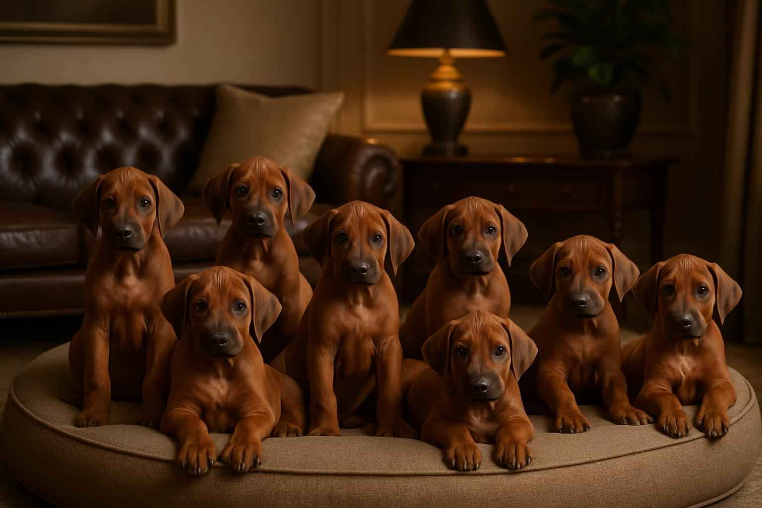 Current Rhodesian Ridgeback Litter For Sale in Modesto California