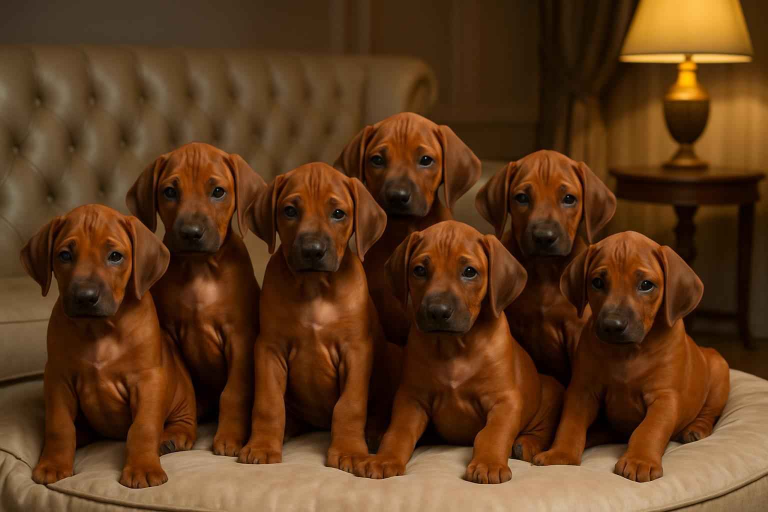 Current Rhodesian Ridgeback Litter For Sale in Moreno Valley California