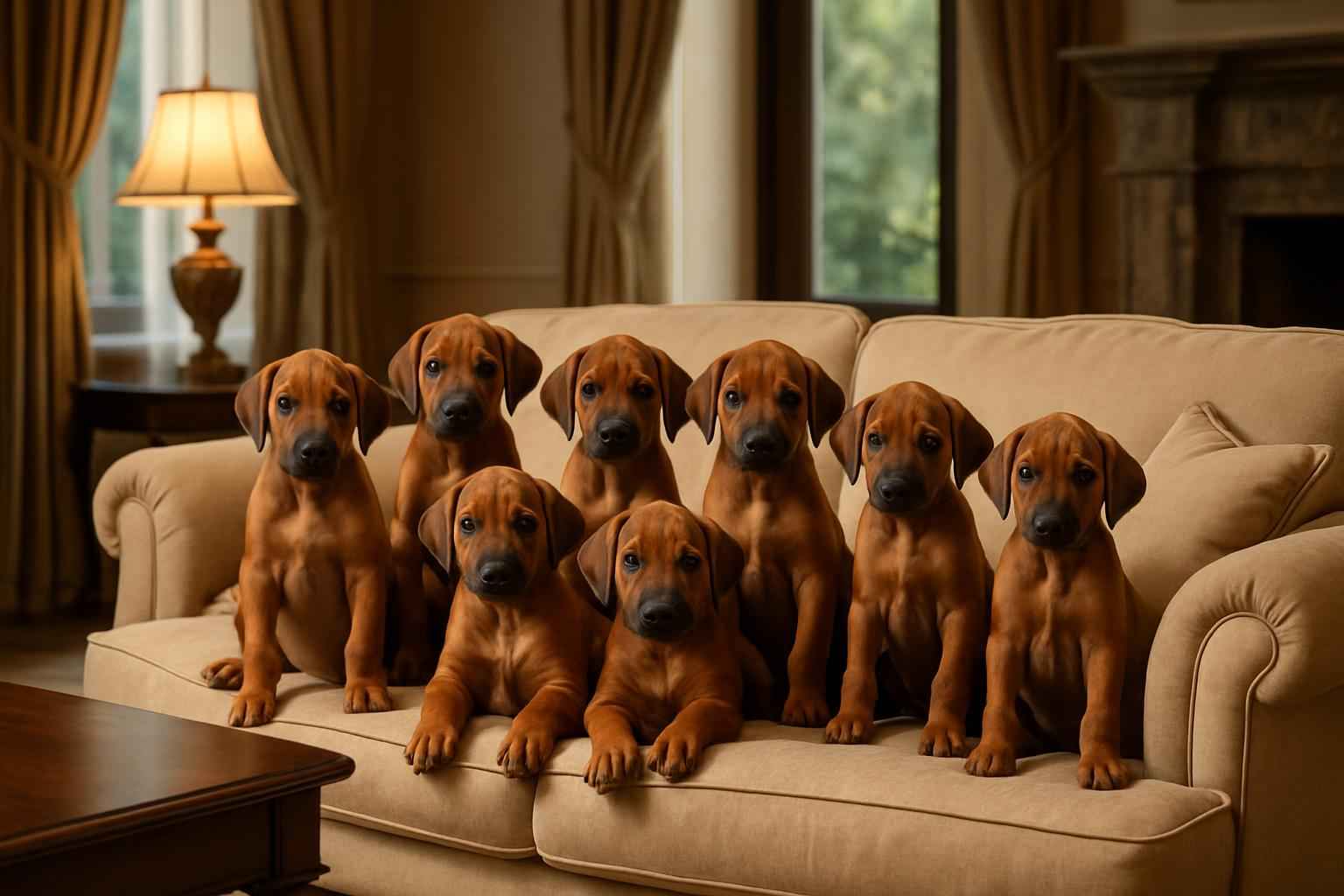 Current Rhodesian Ridgeback Litter For Sale in Oakland California