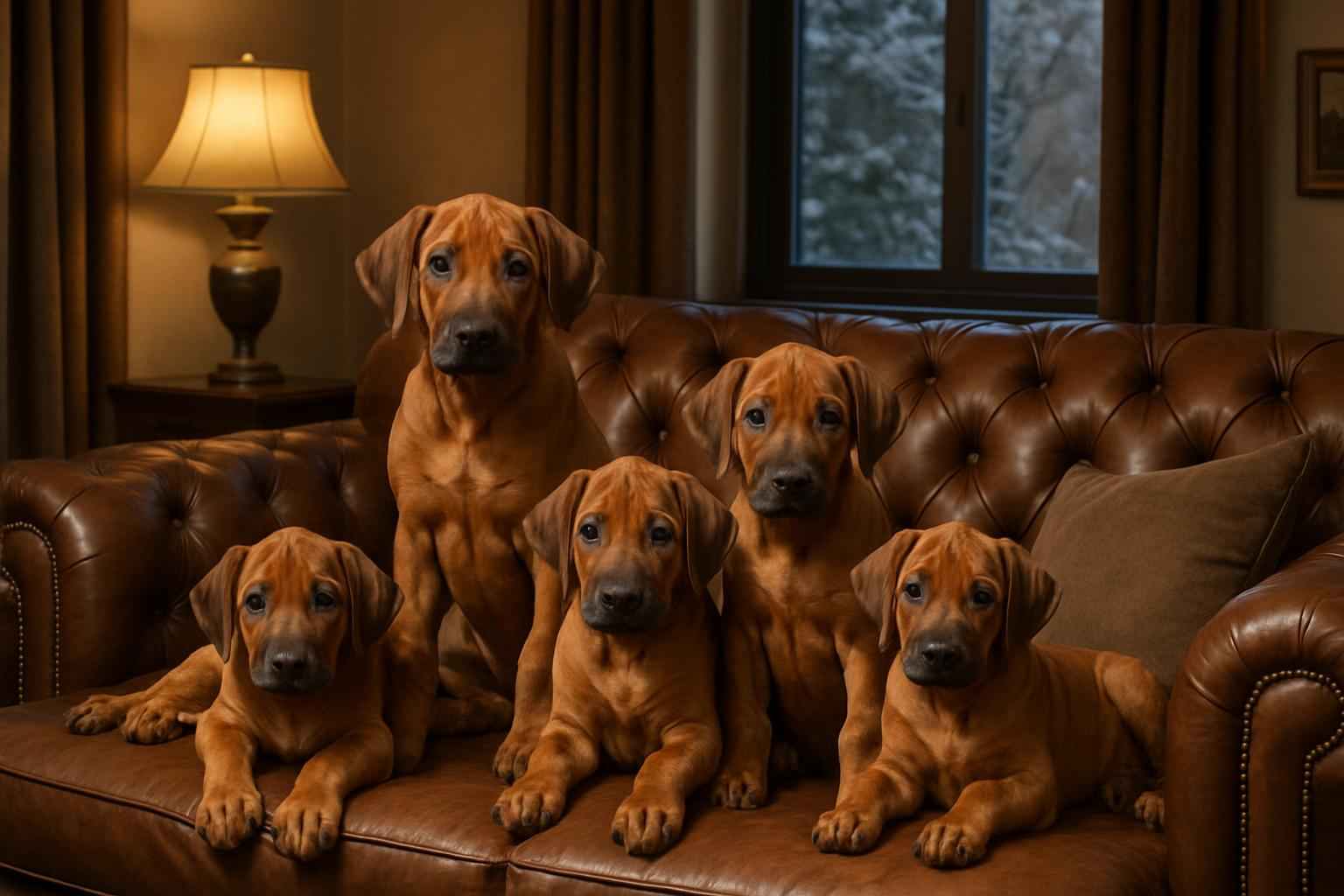 Current Rhodesian Ridgeback Litter For Sale in Palmer Alaska