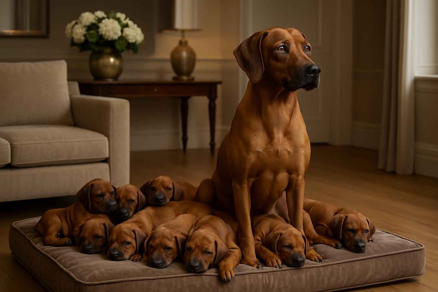 Current Rhodesian Ridgeback Litter For Sale in Rogers Arkansas