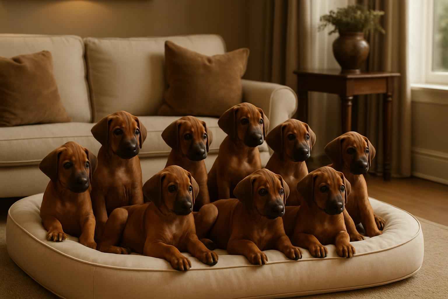 Current Rhodesian Ridgeback Litter For Sale in San Jose California