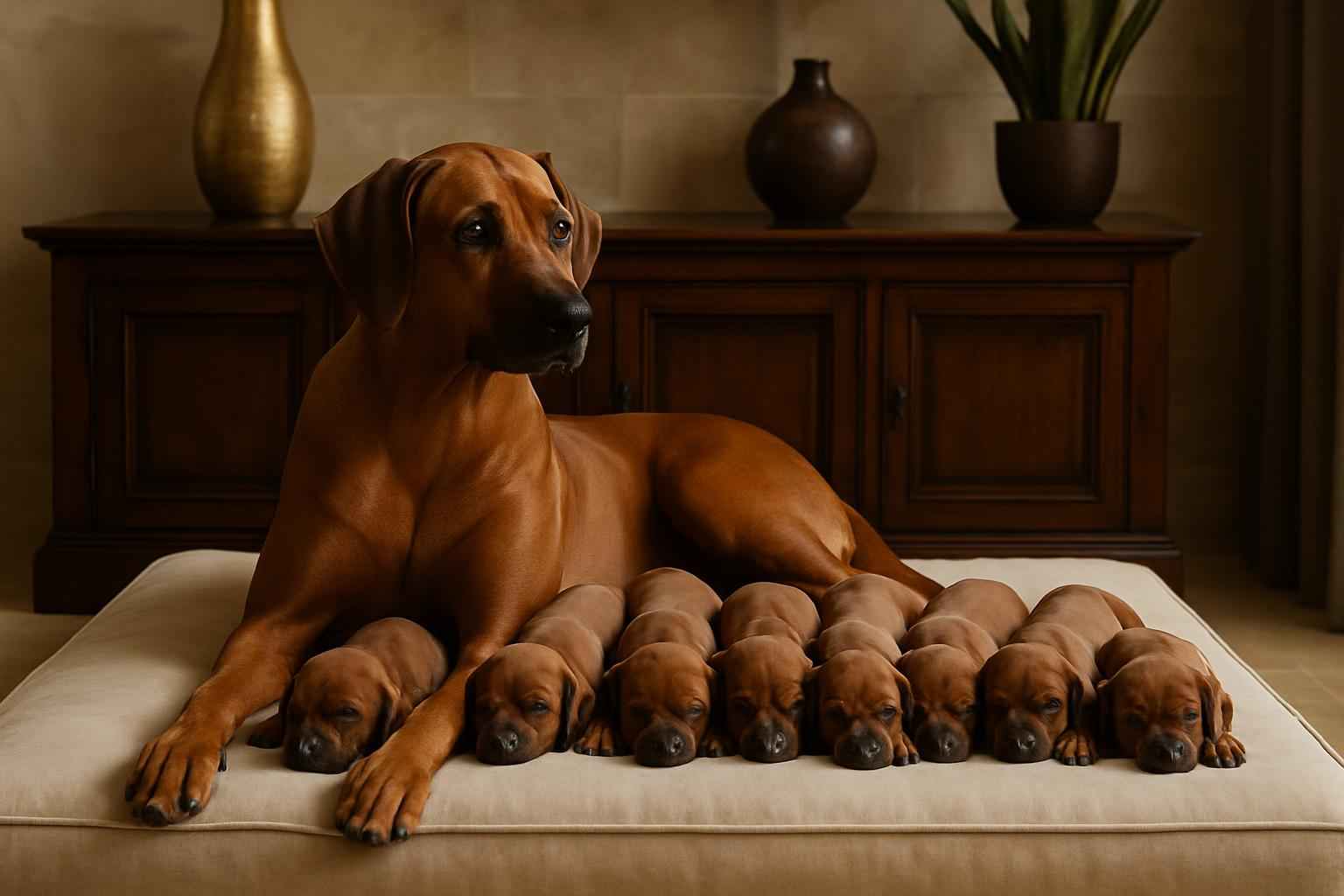 Current Rhodesian Ridgeback Litter For Sale in San Tan Valley Arizona