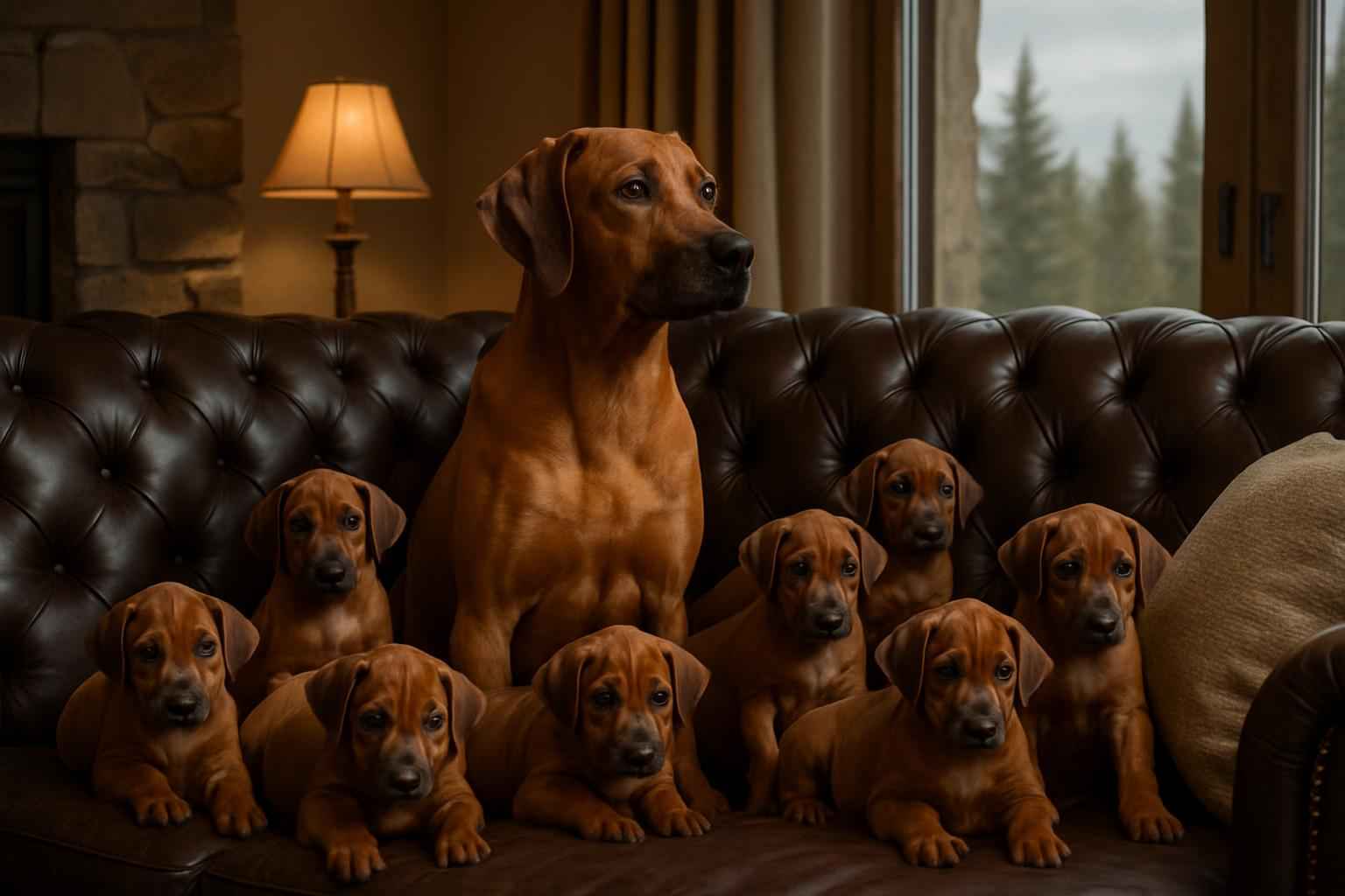 Current Rhodesian Ridgeback Litter For Sale in Sterling Alaska