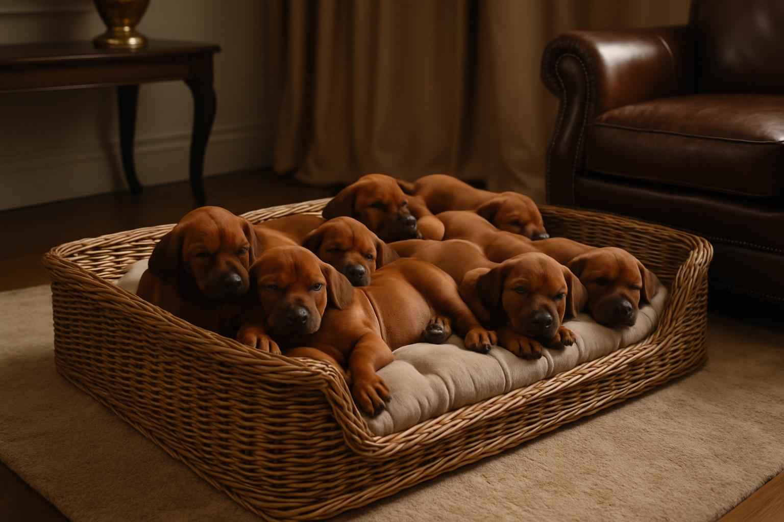 Current Rhodesian Ridgeback Litter For Sale in Stockton California