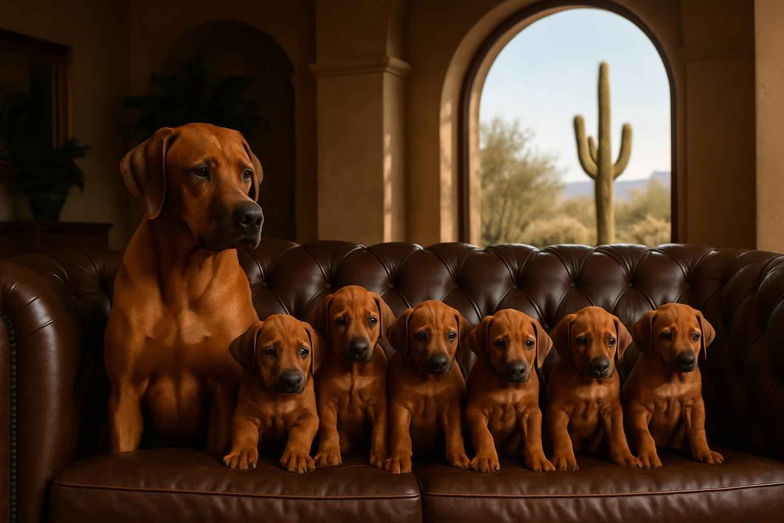 Current Rhodesian Ridgeback Litter For Sale in Surprise Arizona