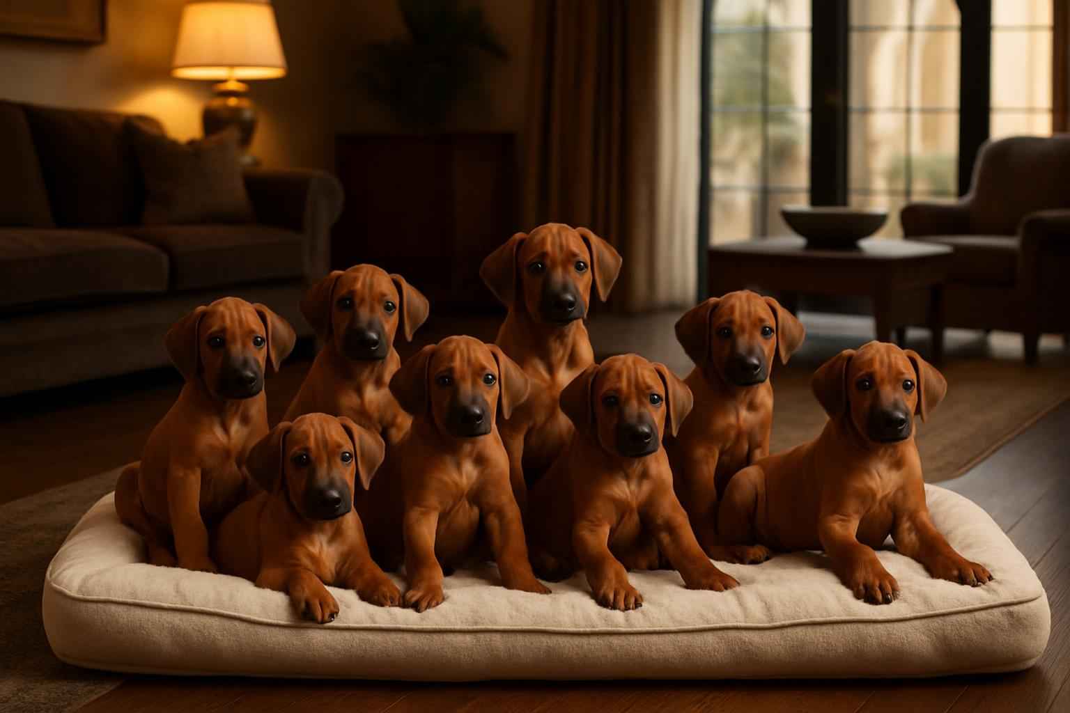 Current Rhodesian Ridgeback Litter For Sale in Tempe Arizona